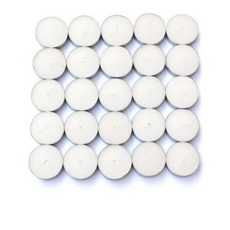 Zest Candle Zest Candle CTZ-008 White Citronella Tealight Candles -100pcs-Box CTZ-008
